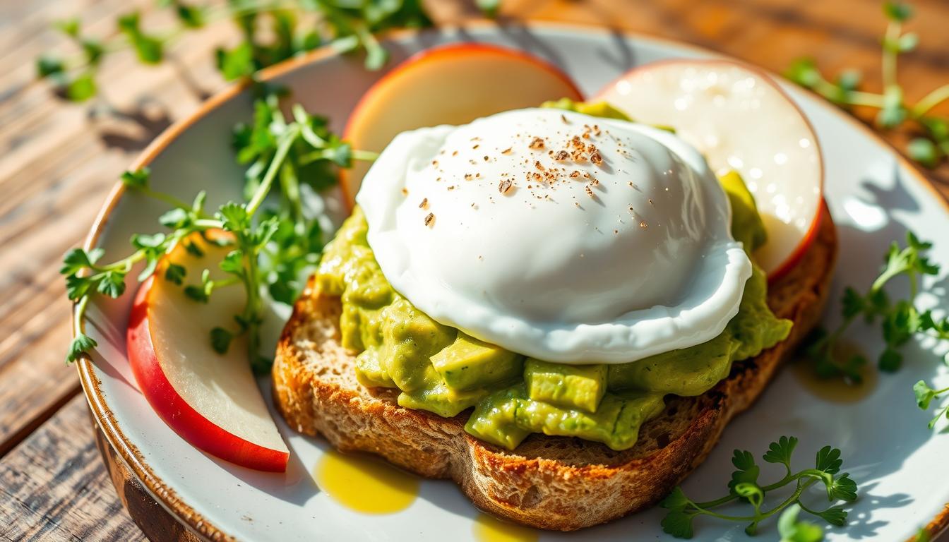 avocado toast recipe with egg and apples recipe