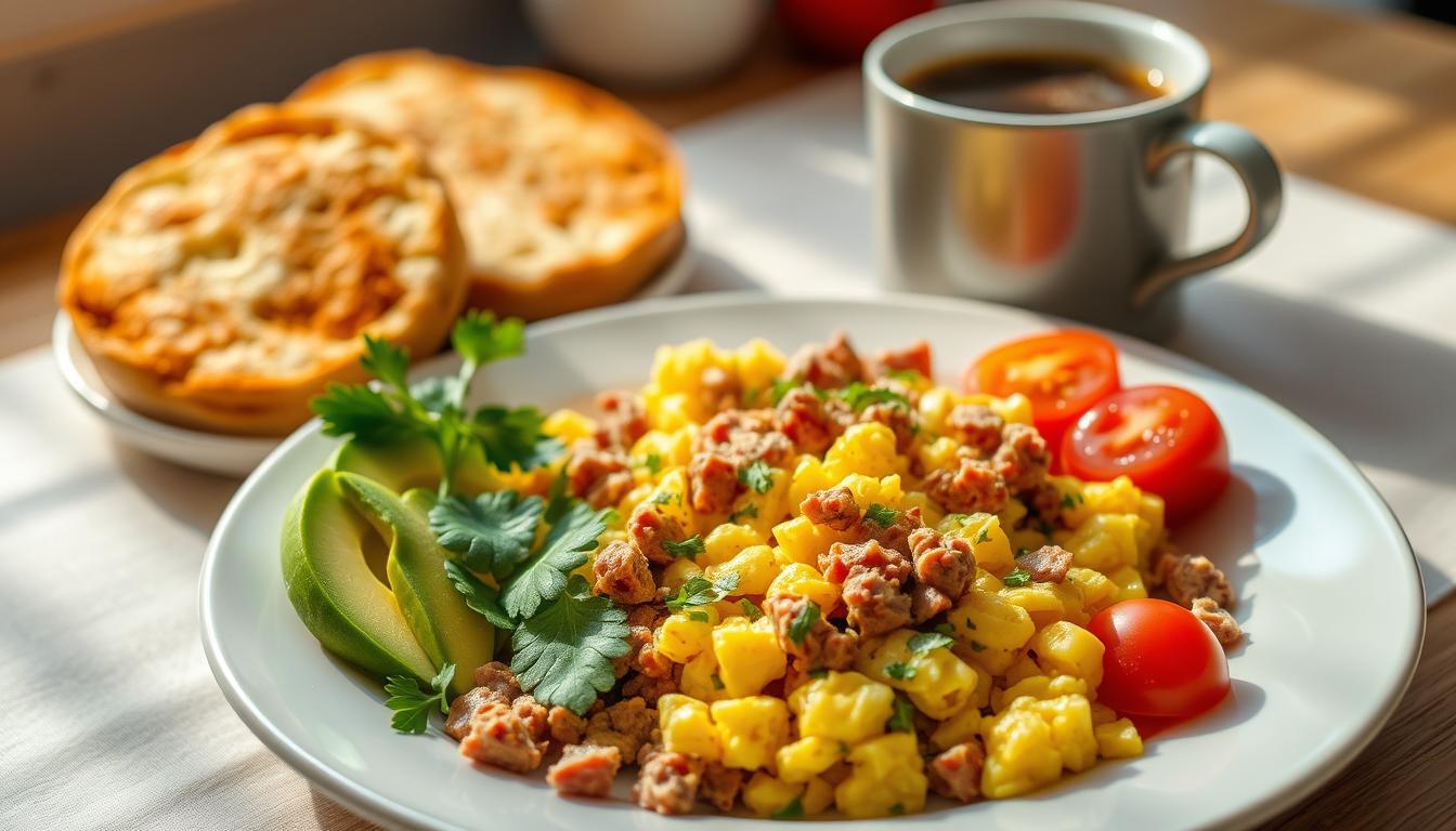 canned corn beef breakfast recipes with no potatoes