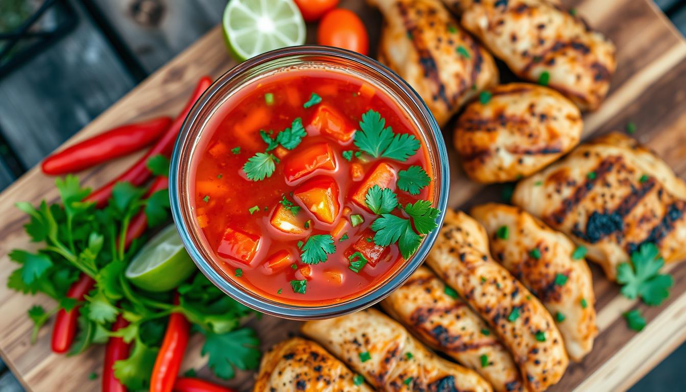 san antonio grilled red pepper mexican chicken marinade recipe