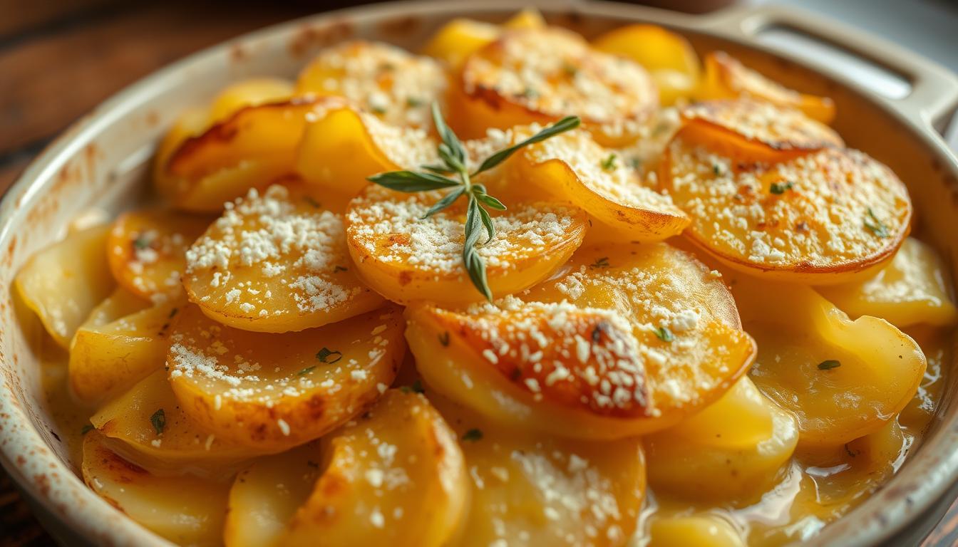 scalloped potatoes recipe with cheese powder