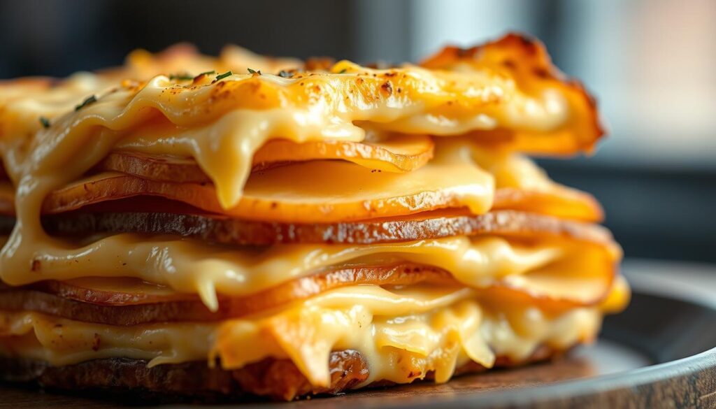 Cheesy Potato Bake Layers Cheesy Potato Bake Layers
