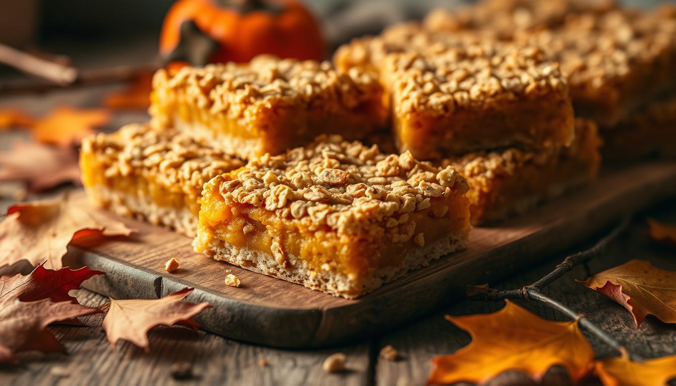 Magical Persimmon Bars with Oatmeal Topping Recipe for Cozy Fall Mornings