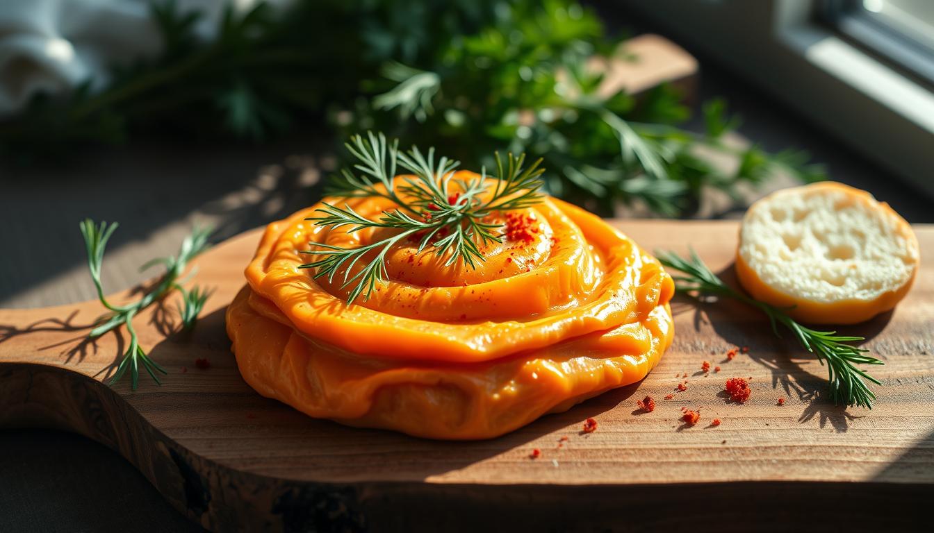 bright and spicy smoked salmon dip