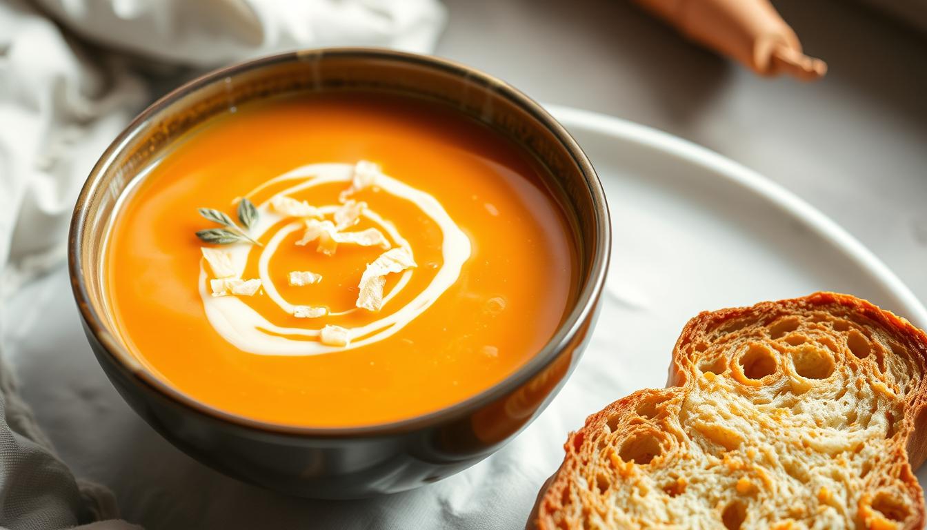 carrots with crystalized ginger soup recipe