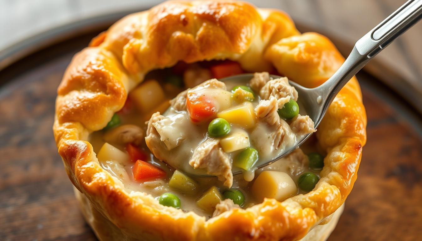 cheddar bay biscuit chicken pot pie