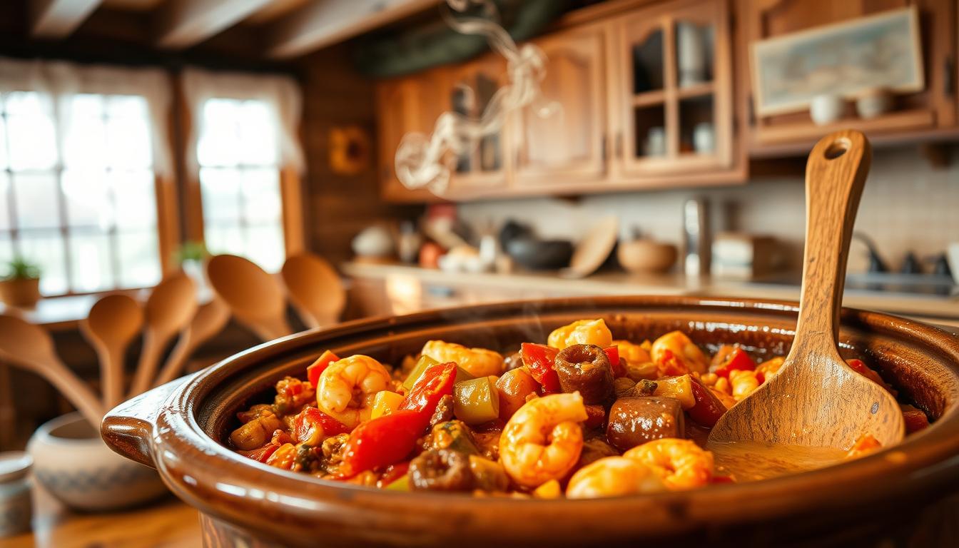 forgotten jambalaya crockpot recipe