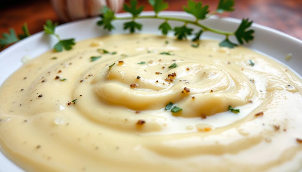 grandma's recipe garlic butter with parmesan cream cheese sauce