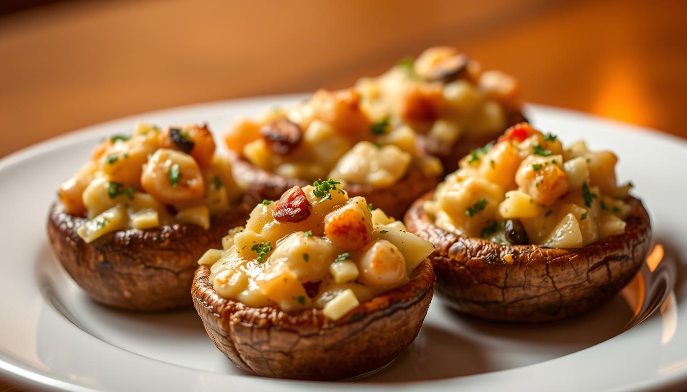 red lobster seafood stuffed mushroom recipe