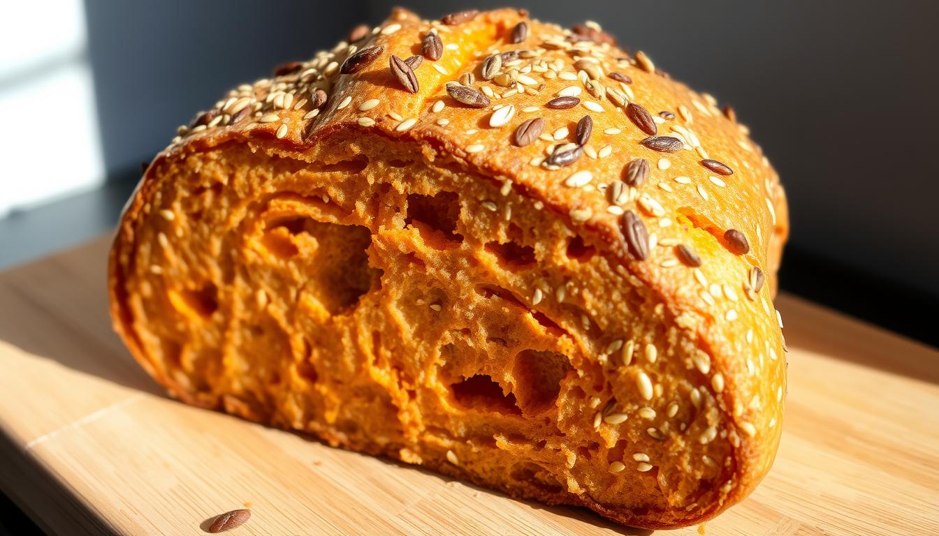 seeded miso sweet potato bread recipe