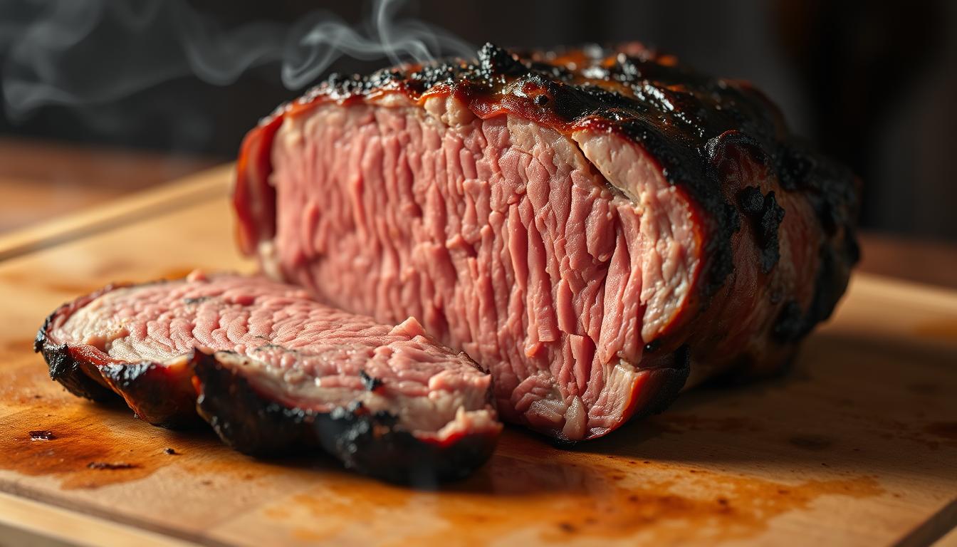 smoking beef sirloin roast