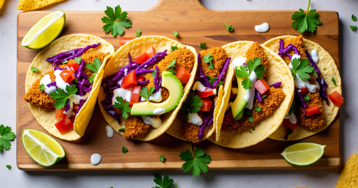 air fryer fish tacos