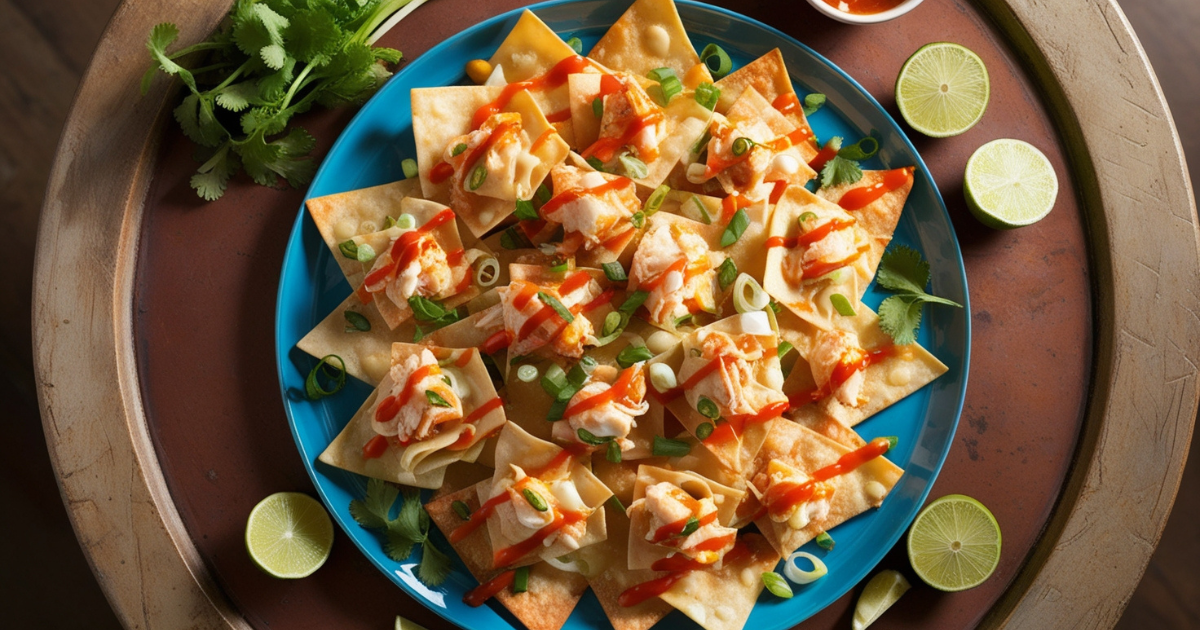 crab rangoon nachos