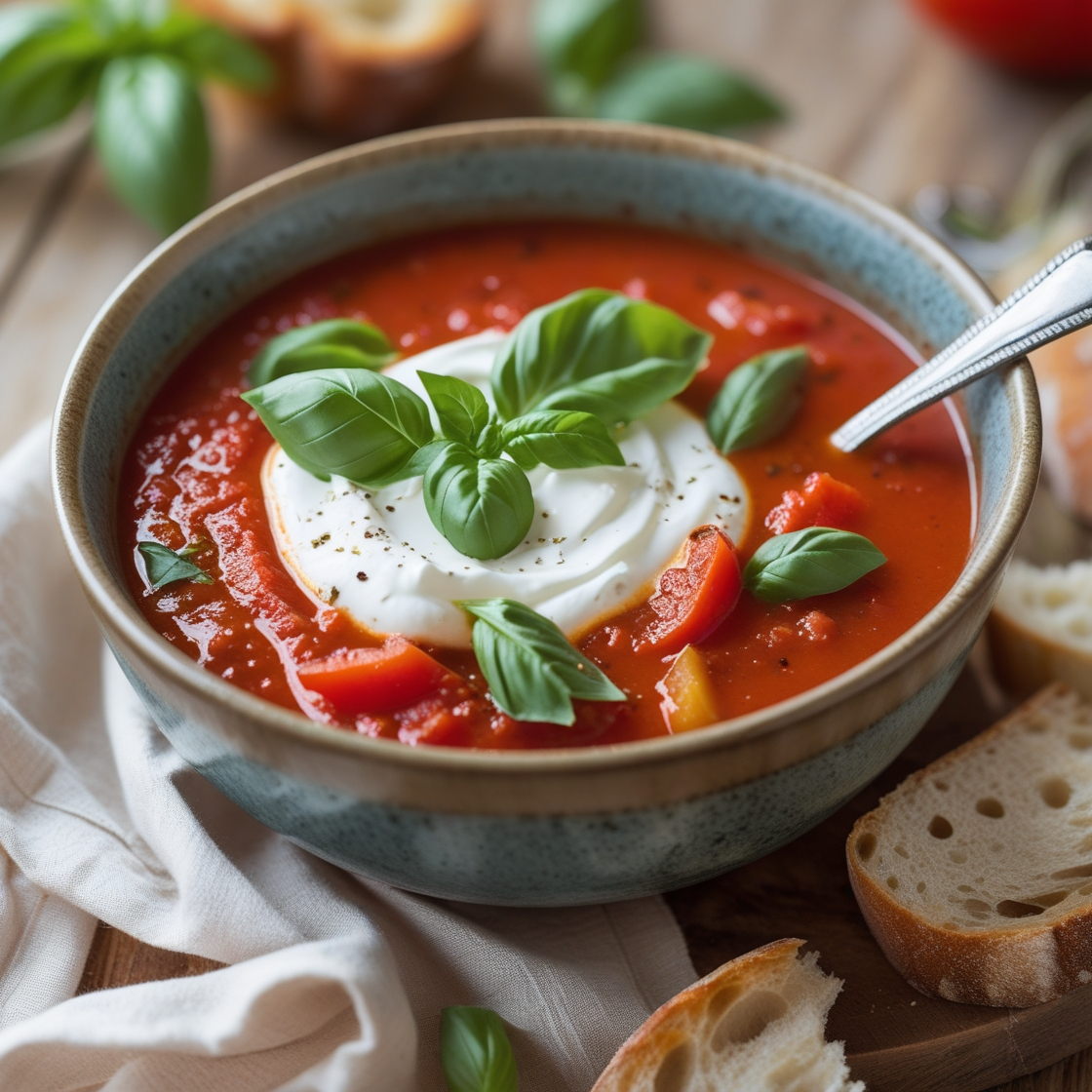 Tomato and Red Pepper Soup