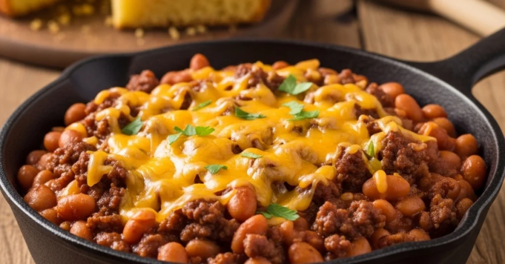 baked beans with ground beef