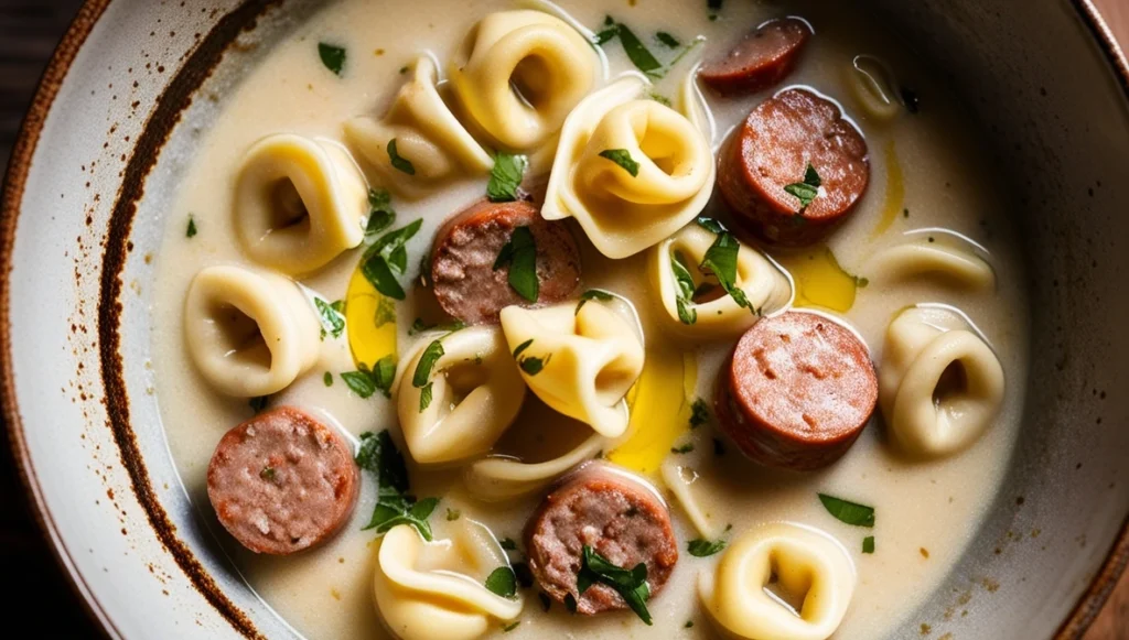 Creamy Tortellini Soup