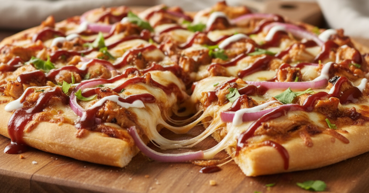 bbq chicken flatbread pizza