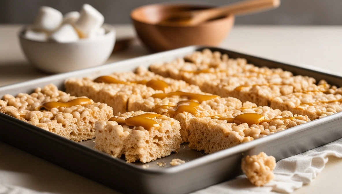 brown butter rice krispie treats