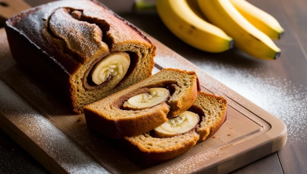 How to make cinnamon swirl banana bread