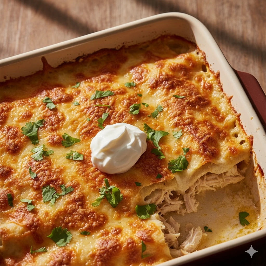 How to make cream cheese chicken enchiladas