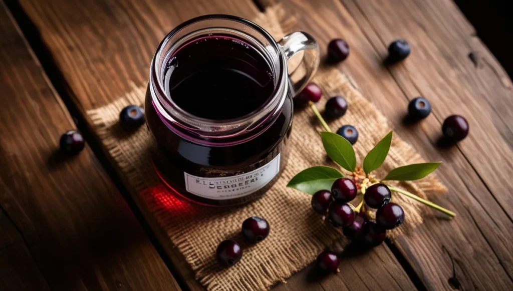 How to make elderberry syrup
