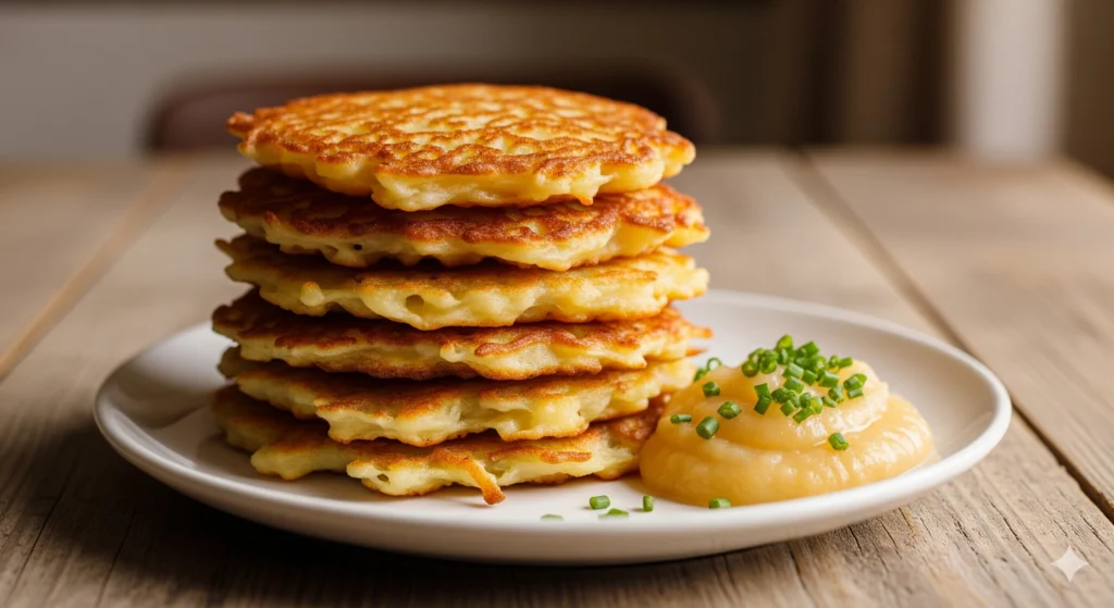 How to make german potato pancakes