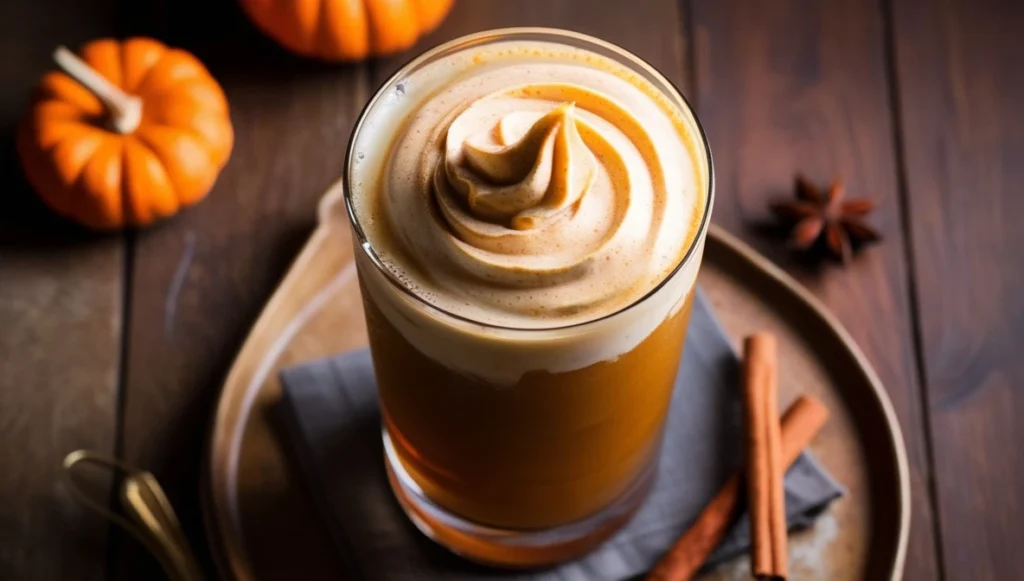 How to make iced pumpkin cream chai