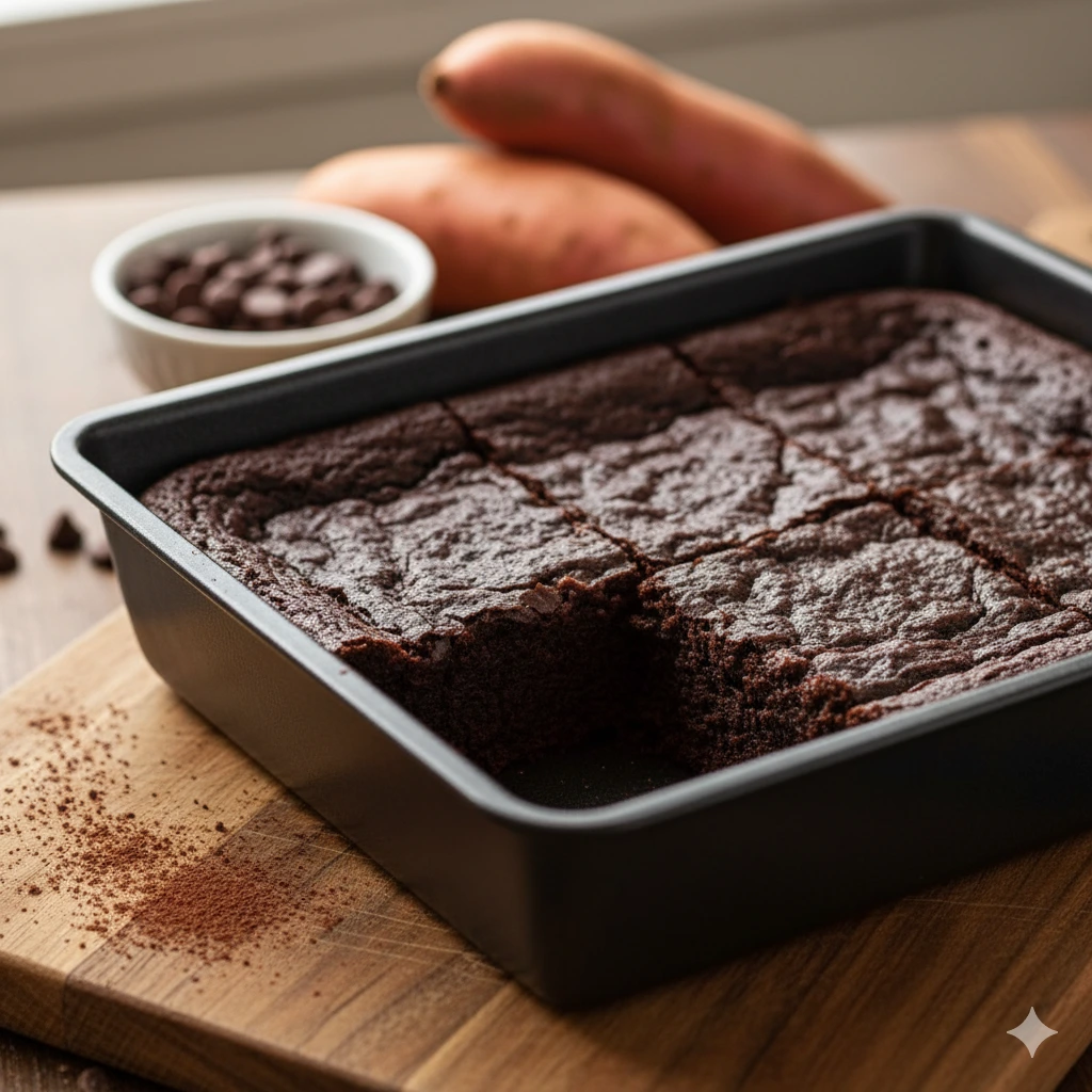 How to make sweet potato brownies