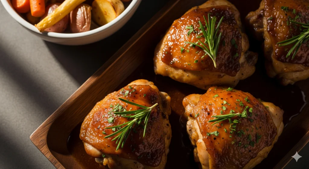 How to make slow cooker chicken thighs