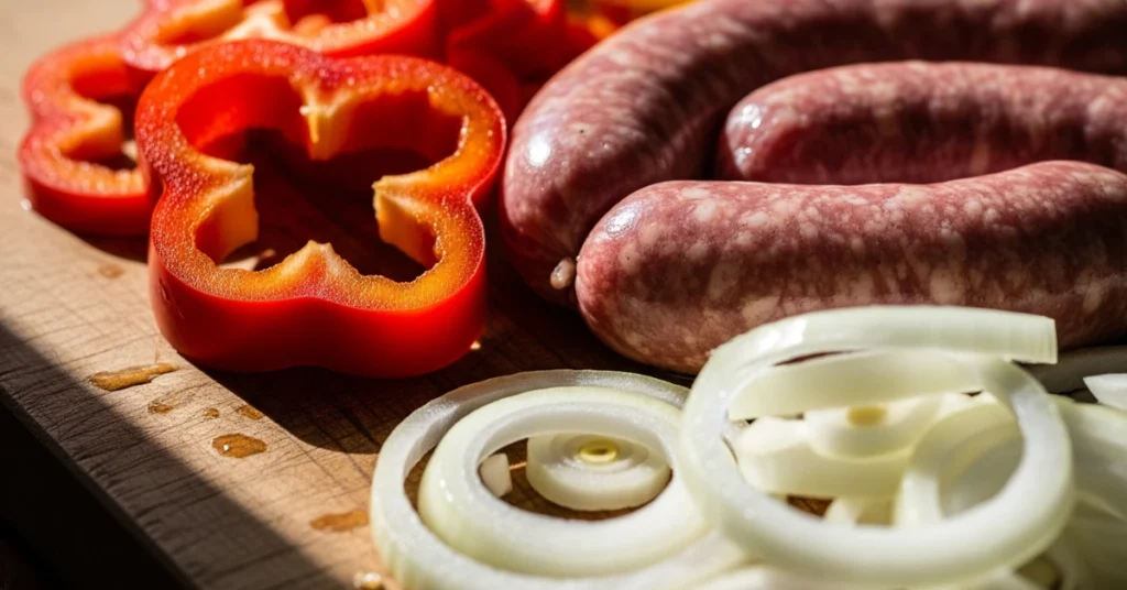 baked italian sausage ingredients