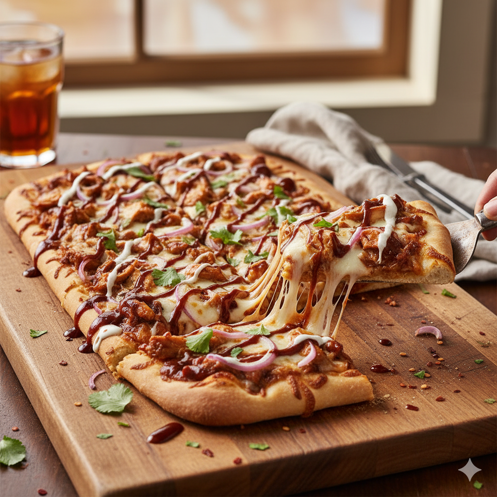 bbq chicken flatbread pizza