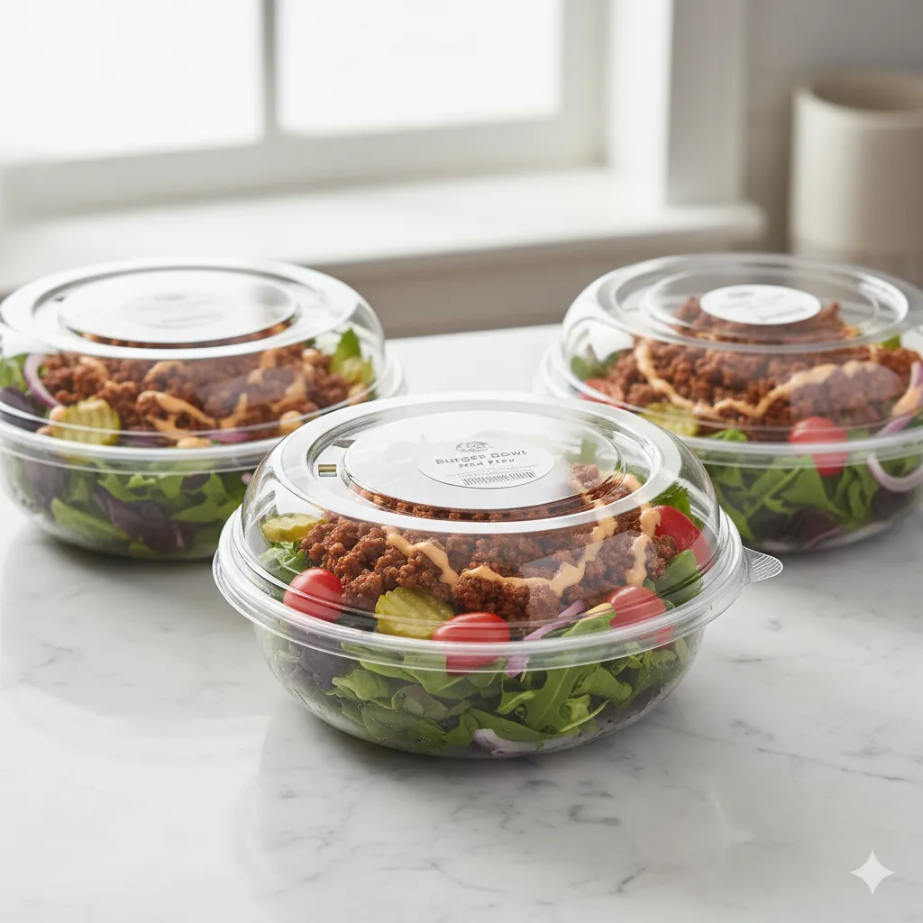 burger bowl meal prep