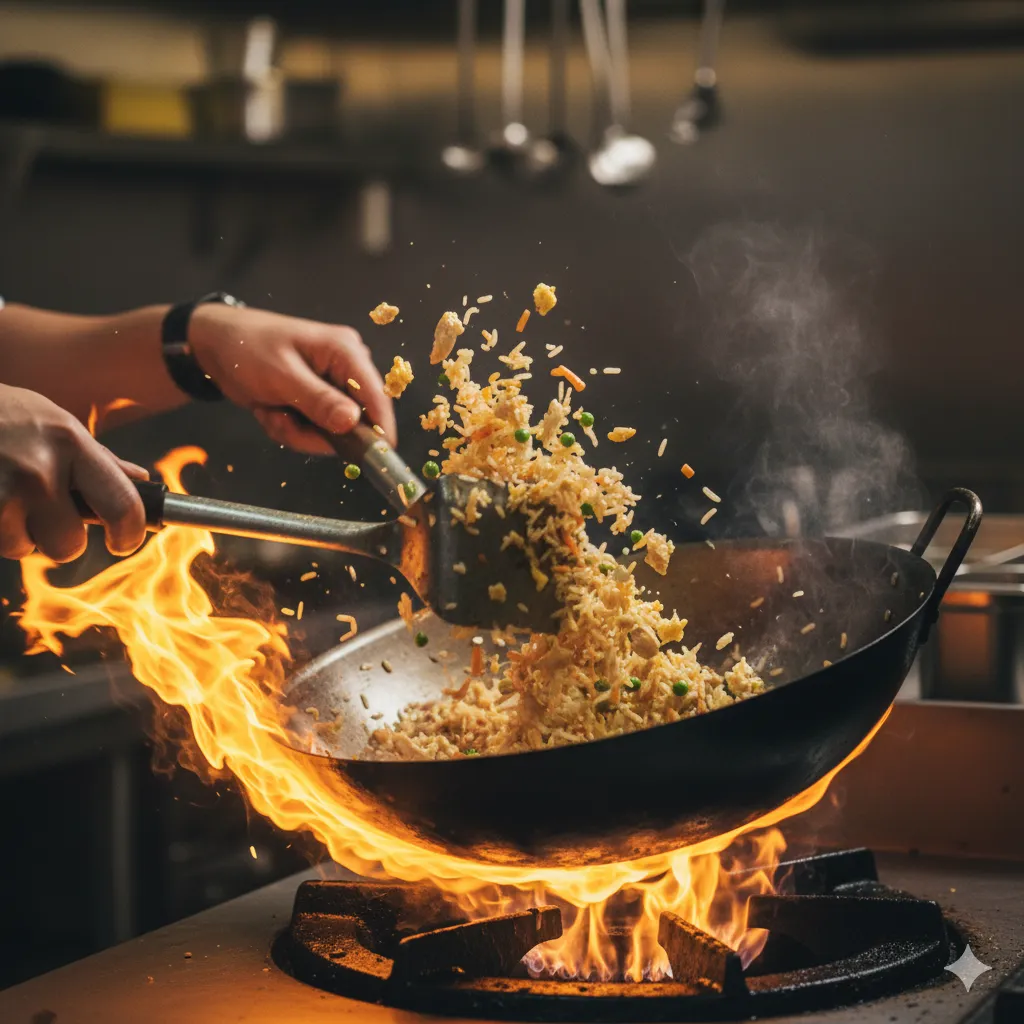 chicken fried rice recipe wok