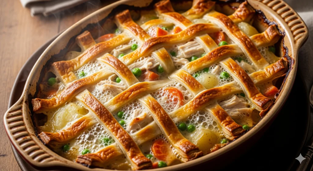 chicken pot pie casserole