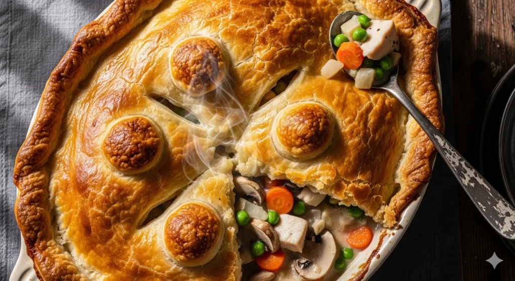 chicken pot pie casserole recipe