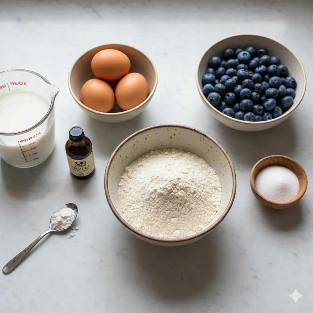 gluten free pancake batter ingredients