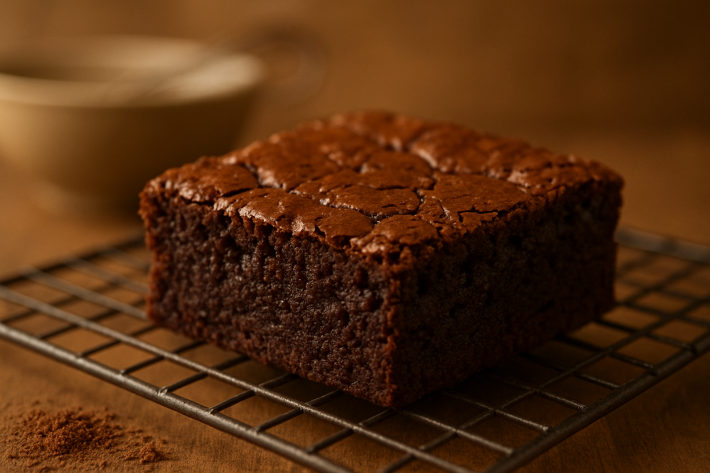 homemade brownies