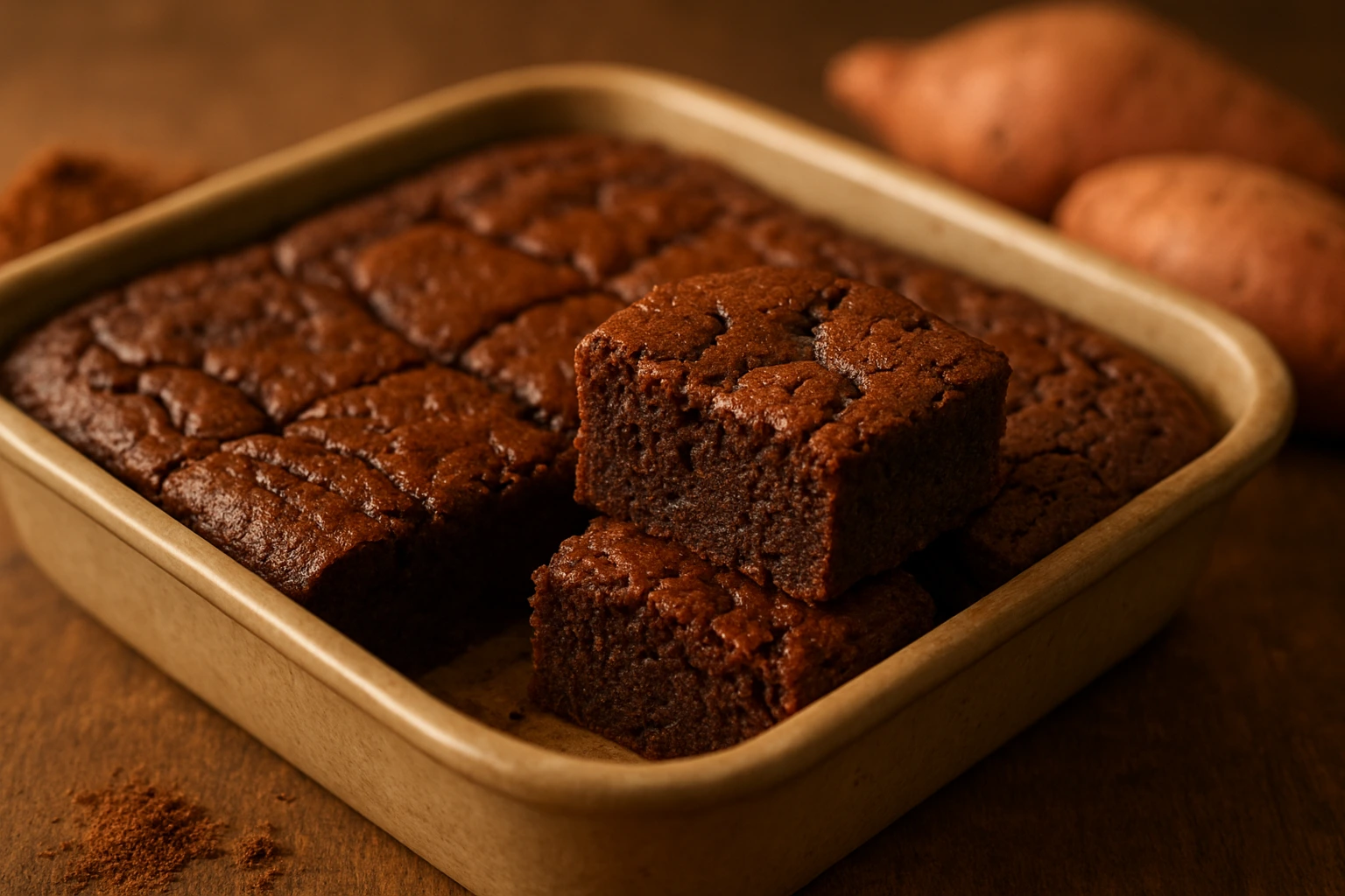 sweet potato brownies
