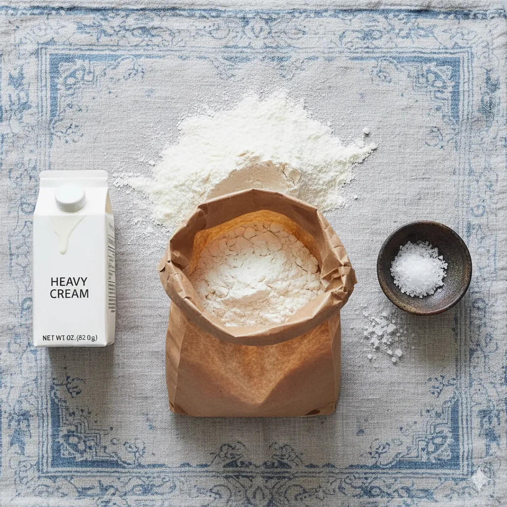 three ingredient biscuits ingredients