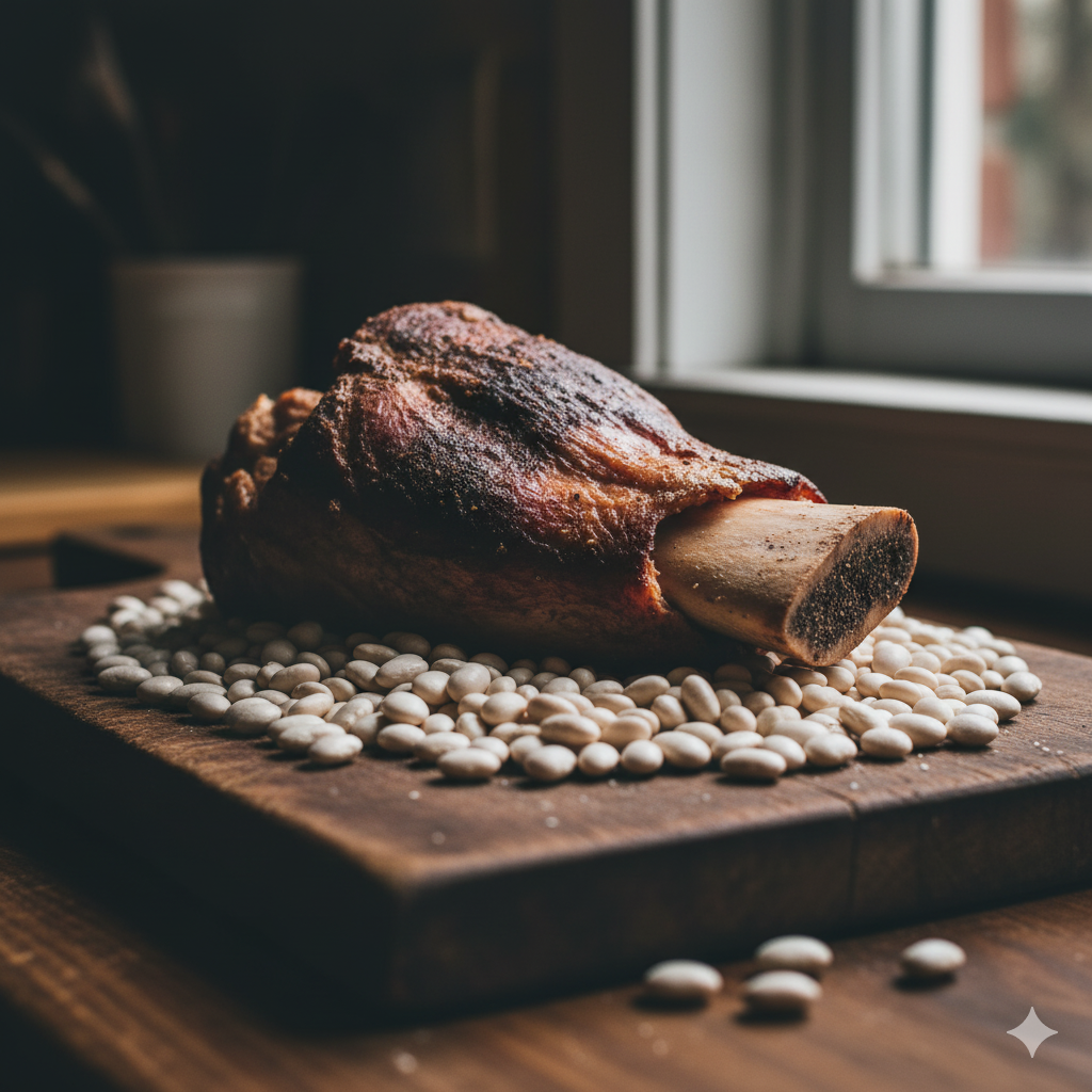 ham and bean soup with ham bone ingredients