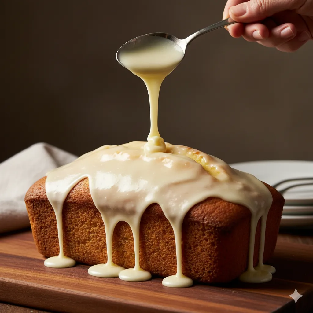 lemon glaze for loaf cake drizzle
