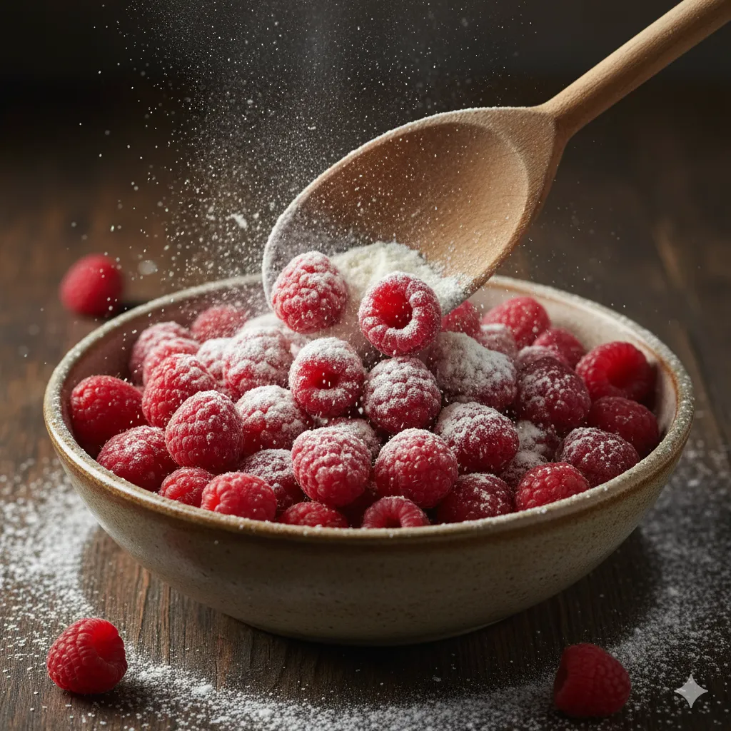 lemon raspberry cake cross section