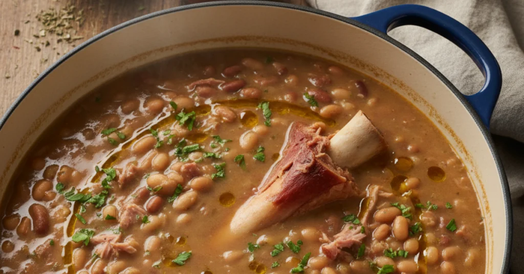 recipe ham & bean soup