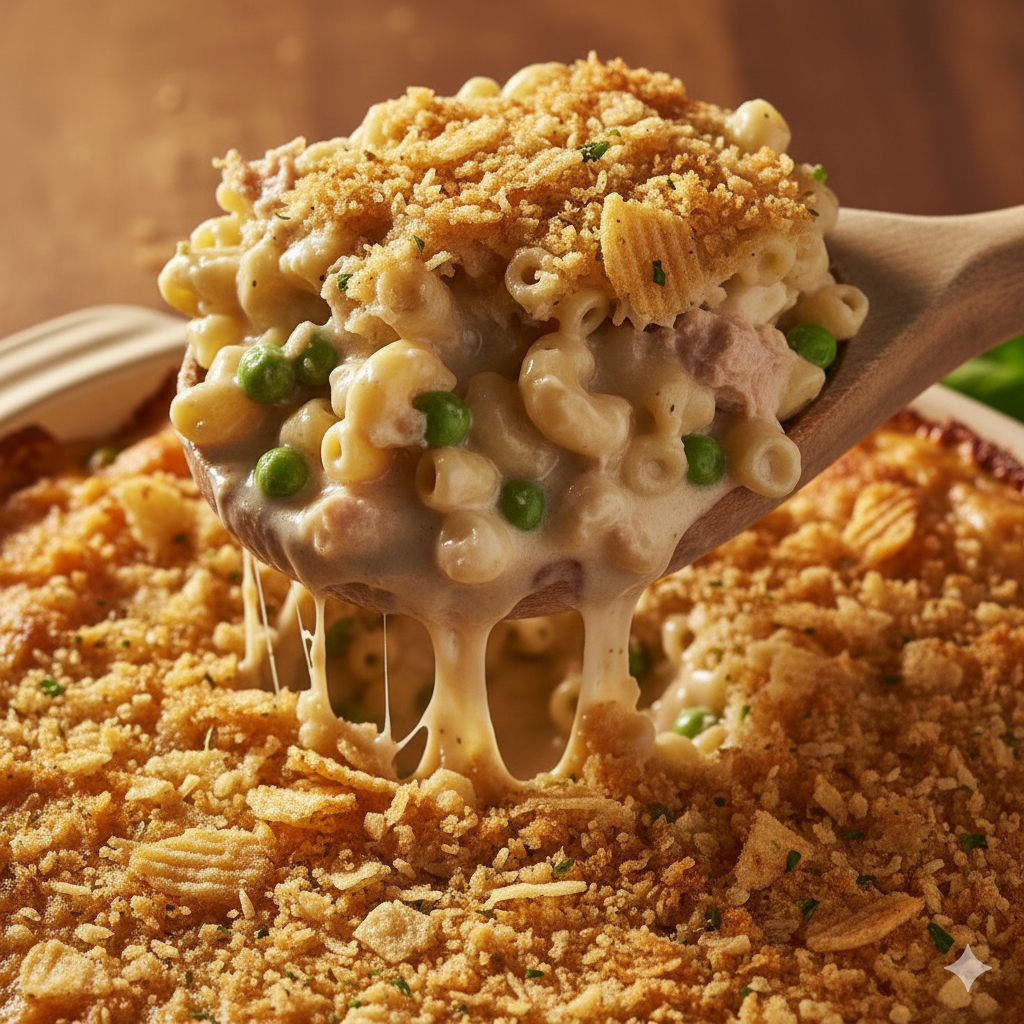tuna noodle casserole recipe spoonful