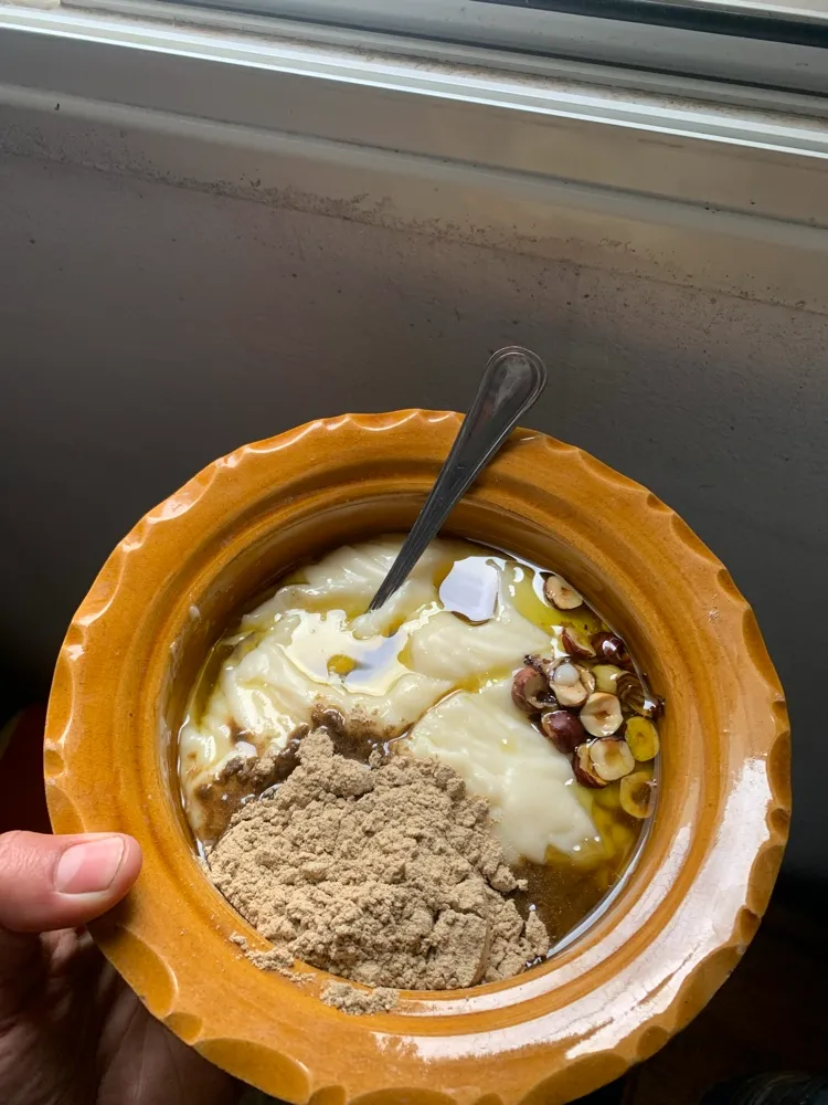 Tunisian Dessert Assida Bidha Boufriwa