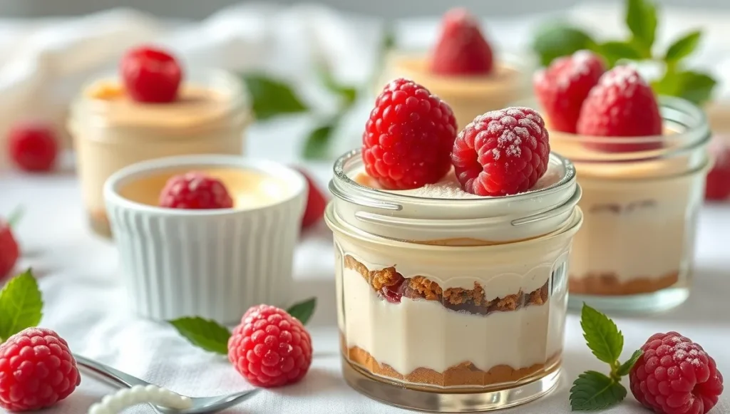 gluten free mini cheesecakes