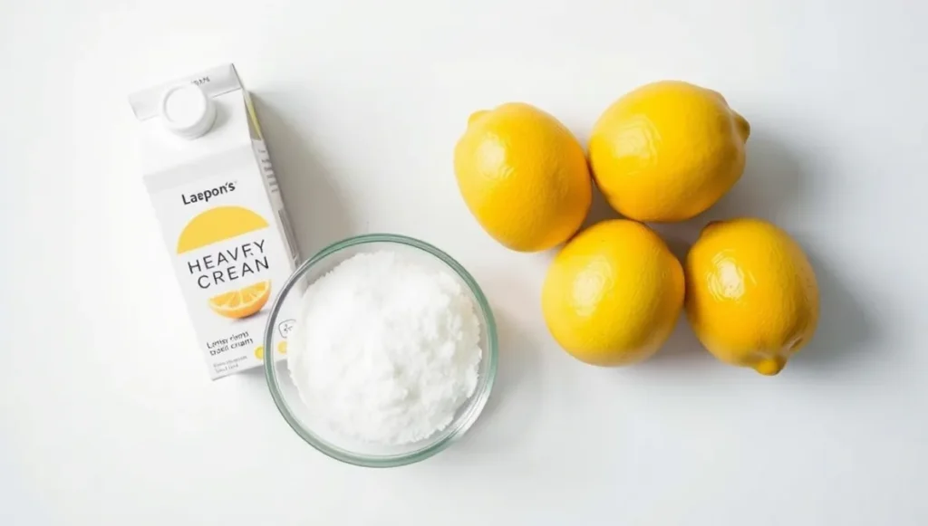 lemon posset recipe ingredients