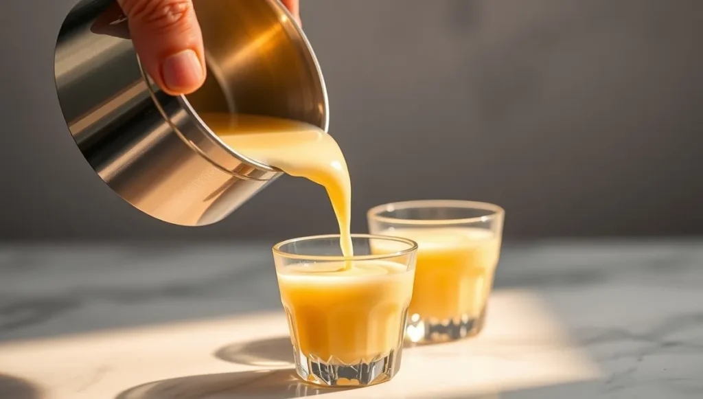 pouring posset lemon recipe