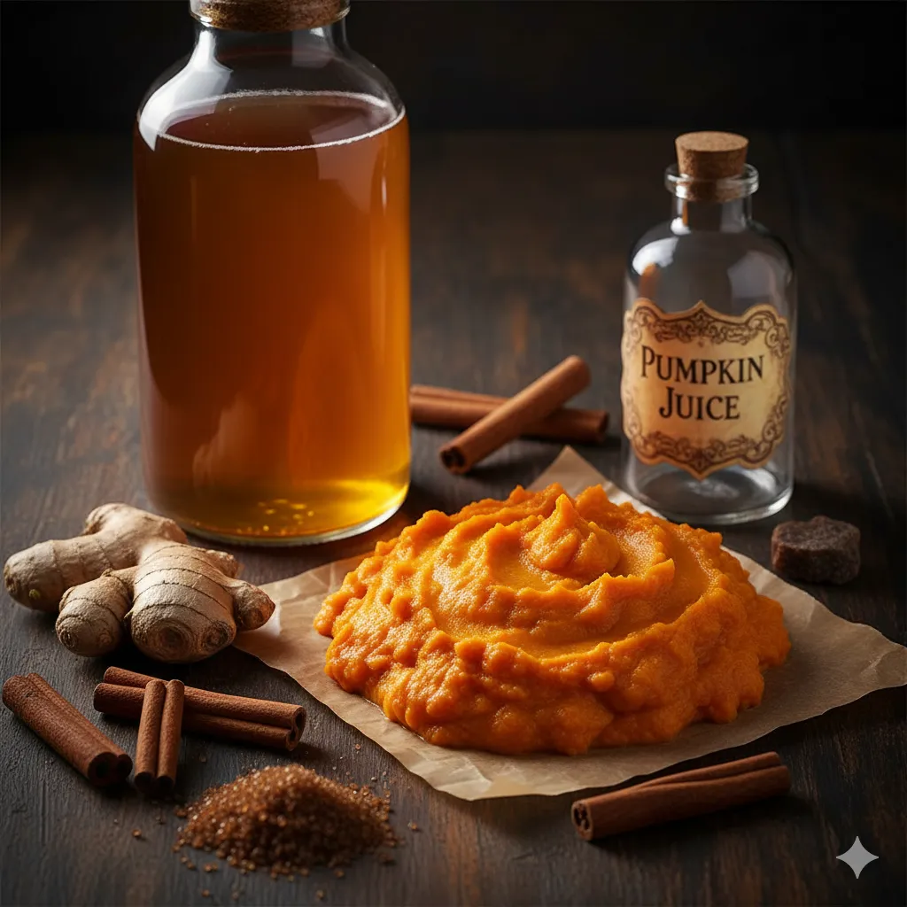 pumpkin juice recipe ingredients