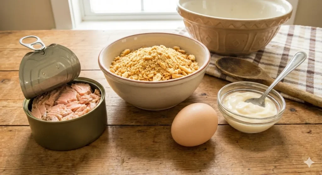 old fashioned salmon patties recipe ingredients