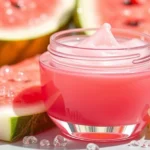 aesthetic glow recipe watermelon moisturizer jar